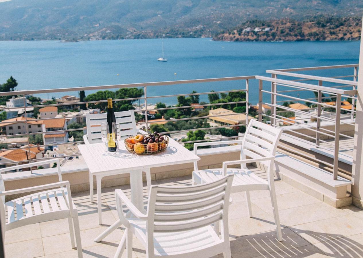 Kalavria Luxury Suites - Magnificent Sea View Of Poros Poros Town Dış mekan fotoğraf